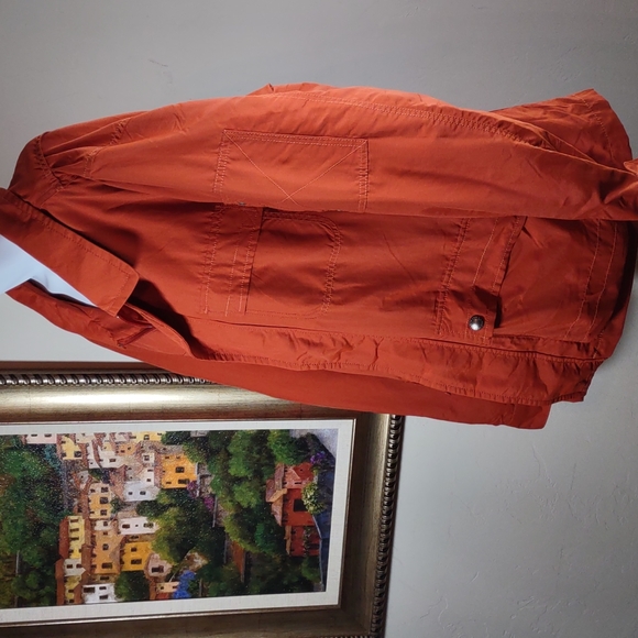 Lands' End Nylon Windbreaker Style Utility Jacket. - Picture 4 of 13